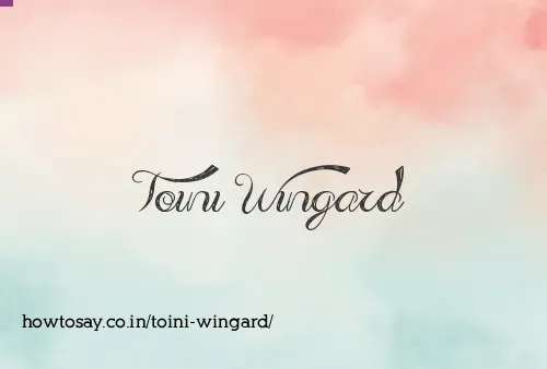 Toini Wingard