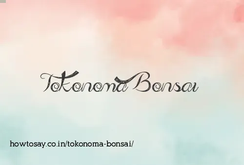 Tokonoma Bonsai