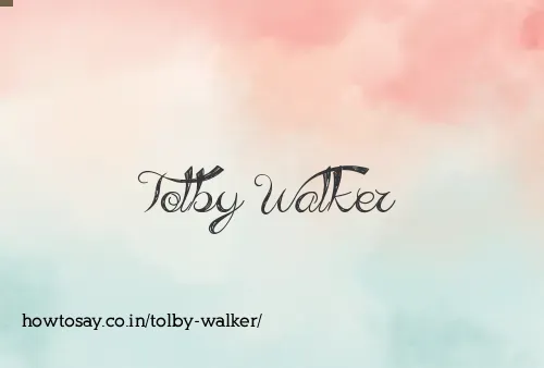 Tolby Walker