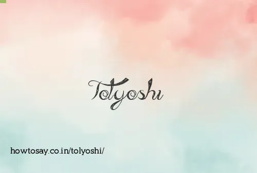 Tolyoshi