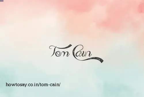 Tom Cain