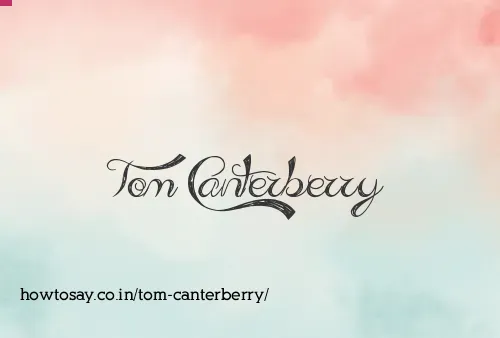 Tom Canterberry
