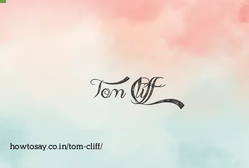 Tom Cliff