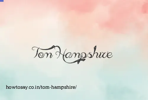 Tom Hampshire