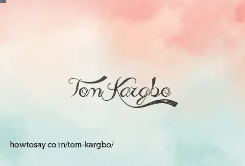 Tom Kargbo