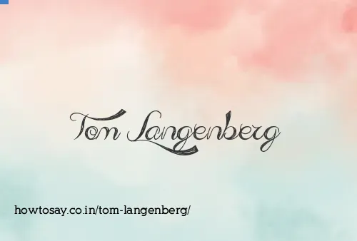 Tom Langenberg