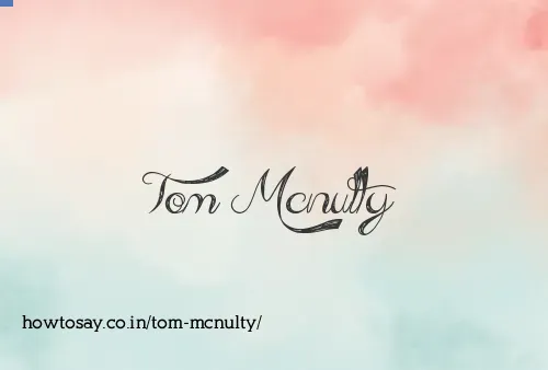 Tom Mcnulty