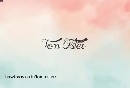 Tom Oster