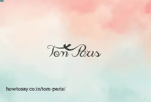 Tom Paris