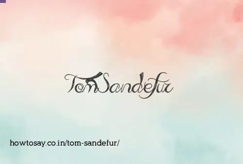 Tom Sandefur