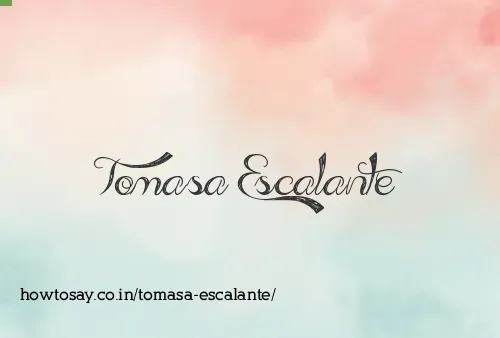 Tomasa Escalante