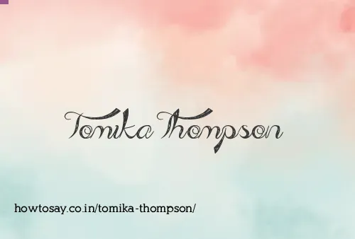 Tomika Thompson