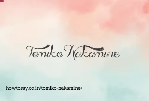Tomiko Nakamine