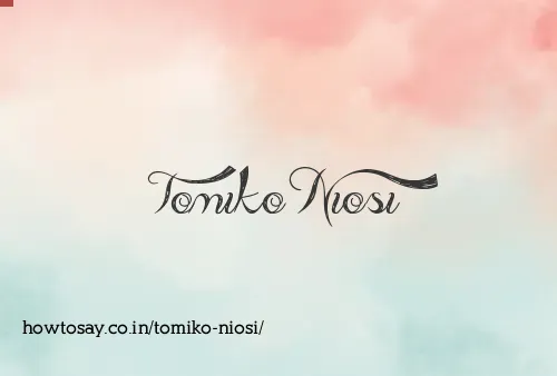 Tomiko Niosi