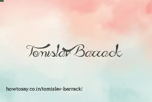 Tomislav Barrack