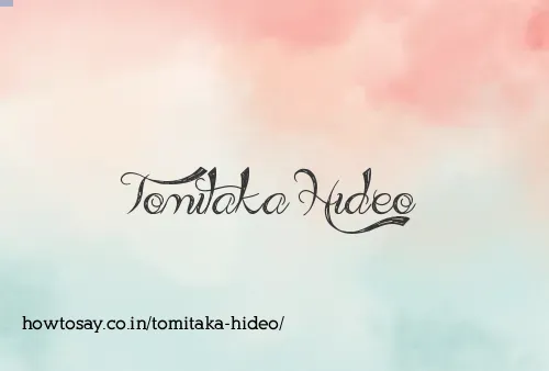 Tomitaka Hideo