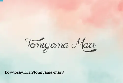 Tomiyama Mari