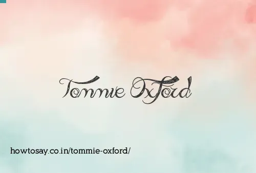 Tommie Oxford