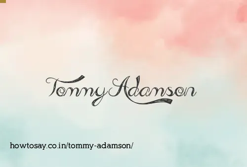 Tommy Adamson