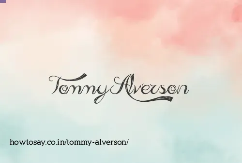 Tommy Alverson