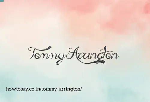 Tommy Arrington