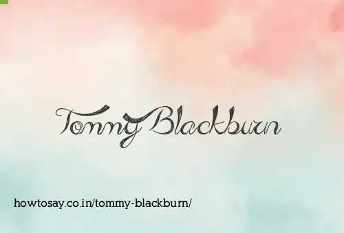 Tommy Blackburn