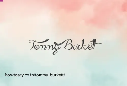 Tommy Burkett
