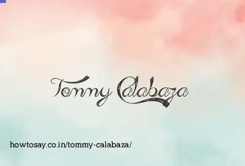 Tommy Calabaza