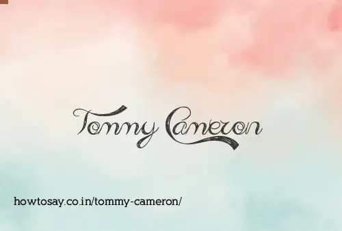 Tommy Cameron