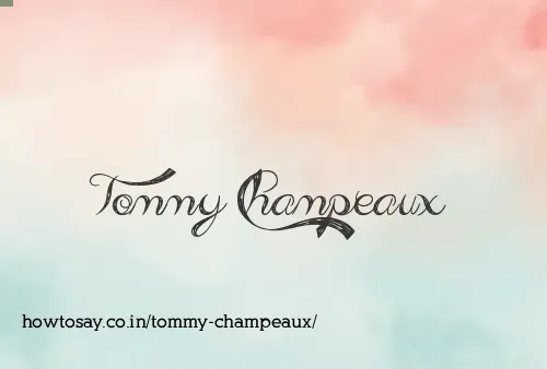 Tommy Champeaux