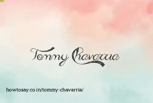 Tommy Chavarria