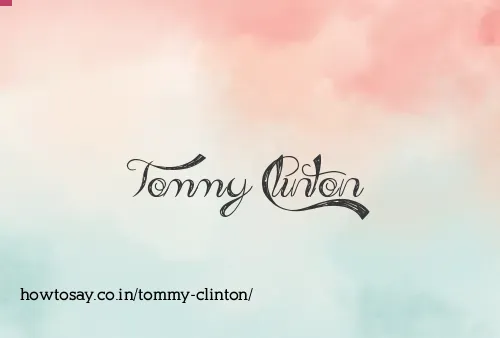 Tommy Clinton