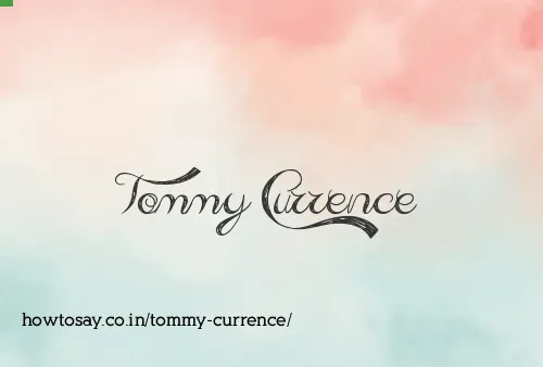 Tommy Currence