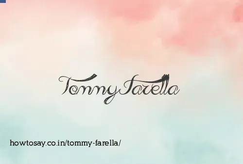 Tommy Farella