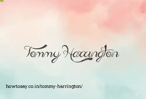 Tommy Harrington
