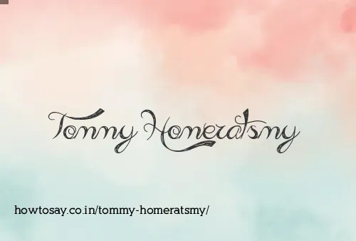 Tommy Homeratsmy