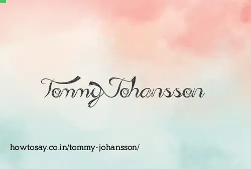 Tommy Johansson