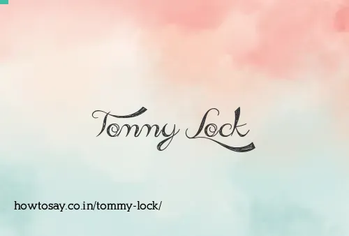 Tommy Lock