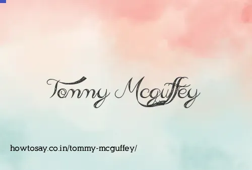 Tommy Mcguffey