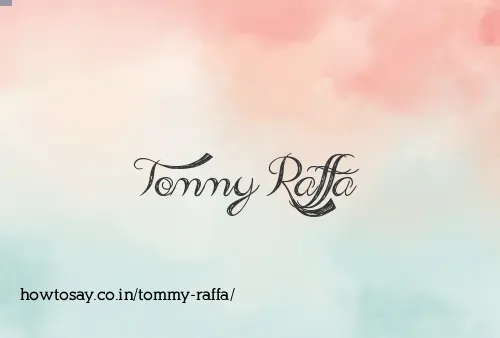 Tommy Raffa