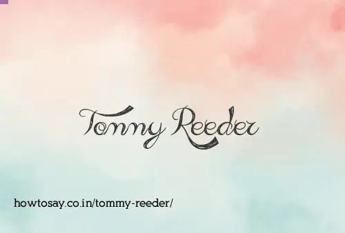 Tommy Reeder