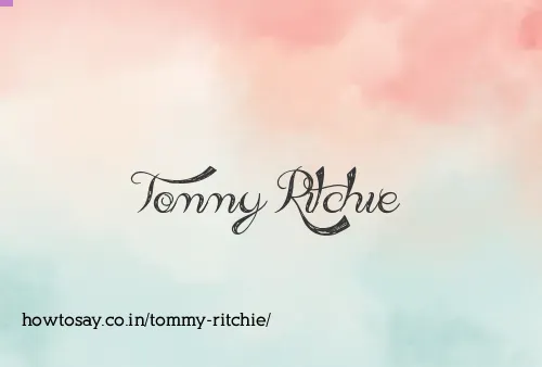 Tommy Ritchie