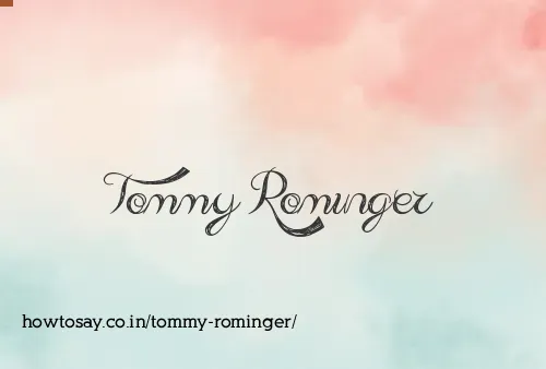 Tommy Rominger