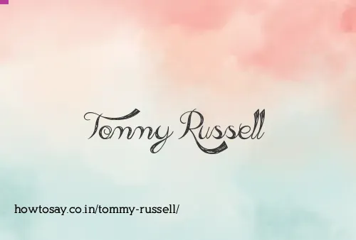 Tommy Russell
