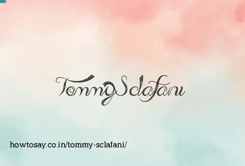 Tommy Sclafani