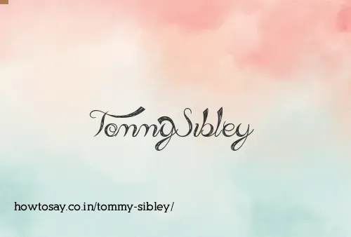 Tommy Sibley