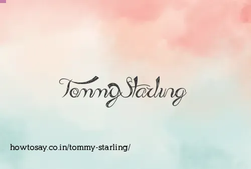 Tommy Starling