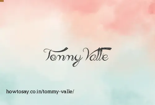 Tommy Valle