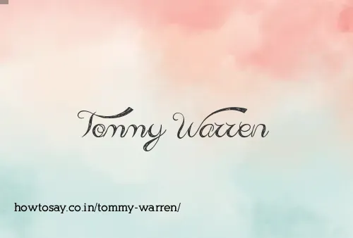 Tommy Warren