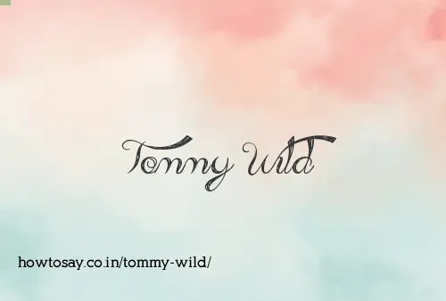 Tommy Wild